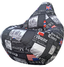 Кресло-мешок Flagman Груша Макси Г2.7-31 Times серый