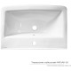 Умывальник Керамин Милан 65 с пьедесталом
