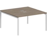 Стол Norden 120x143.8x75 SG.244.OD.44.WH белый/дуб темный