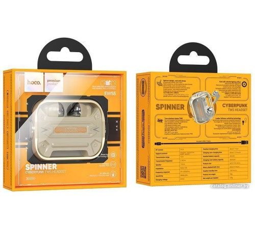 Наушники Hoco EW55 золотистый