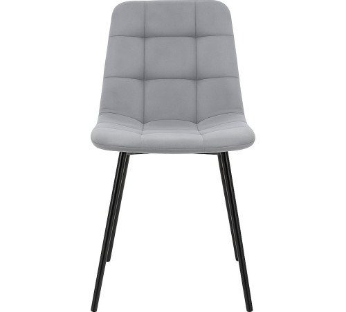 Стул Mio Tesoro Палермо светло-серый/черный