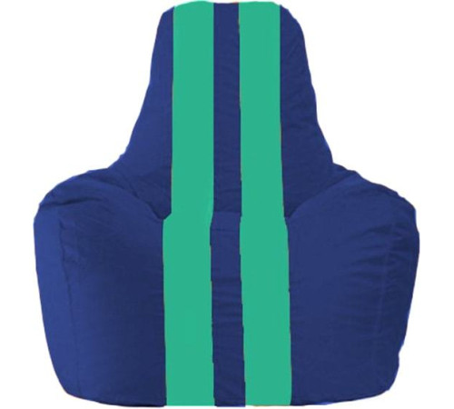 Кресло-мешок Flagman Спортинг С1.1-123 синий/бордовый