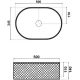Умывальник Roxen Vine Oval 570240
