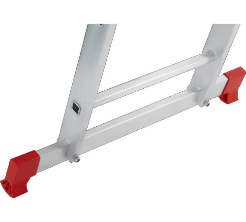 Лестница-стремянка Новая высота NV 123 алюминиевая трёхсекционная 3x9 ступеней