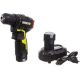 Дрель-шуруповерт Worx Professional WU130X с 2-мя АКБ, сумка