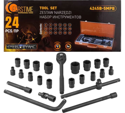 Универсальный набор инструментов Forstime FT-4245B-5MPB 59962