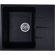Кухонная мойка Granrus GR-575 антрацит блэк