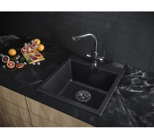 Кухонная мойка Paulmark Kante 50 PM105152-BL