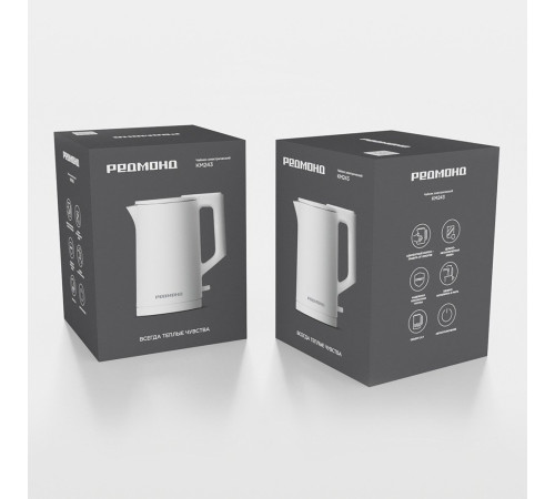 Электрический чайник Redmond Редмонд KM243 белый