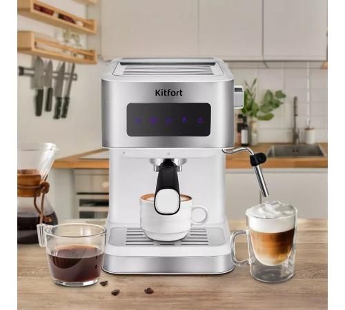 Рожковая кофеварка Kitfort KT-7139