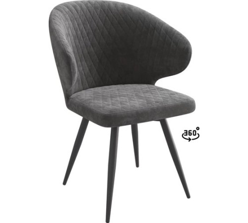 Стул Мамадома Rob-R1 360 b28 Antracite Lux/черный