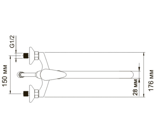Смеситель  Wasserkraft Isen 2602L