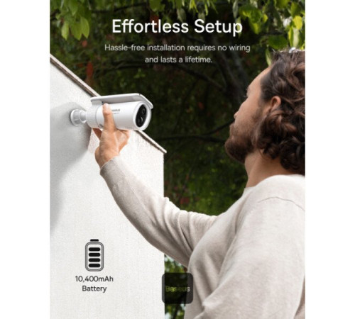 IP-камера Baseus S1 Outdoor 2K Solar Security Camera