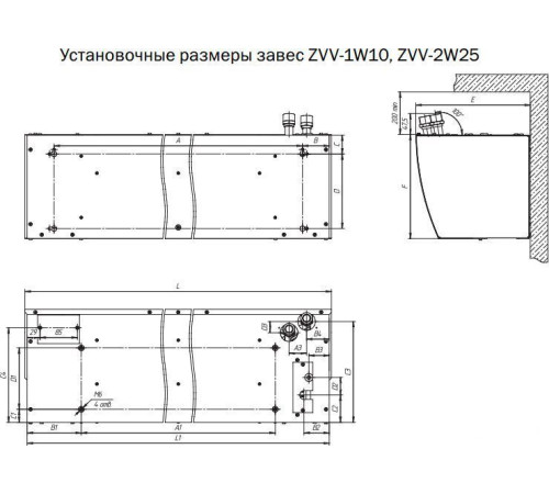 Тепловая завеса ZILON ZVV-1W10
