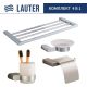 Набор аксессуаров для ванной Lauter 21SH1061 + 21SH1051 + 21SH110А1 + 21SH1151 Chrome, 4 предмета