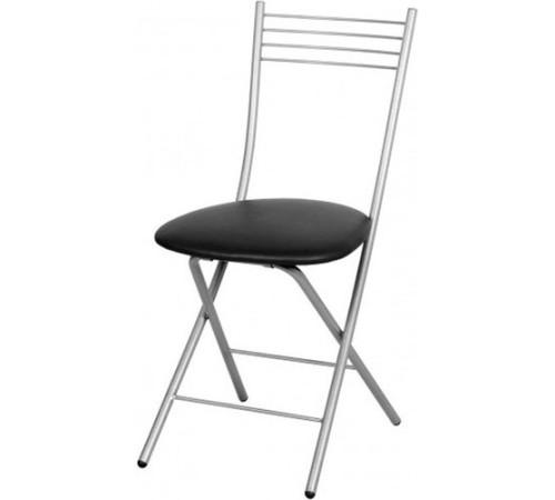 Стул СоюзРегионПоставка Сатурн СРП-084 серый экокожа/экотекс 3001 черный