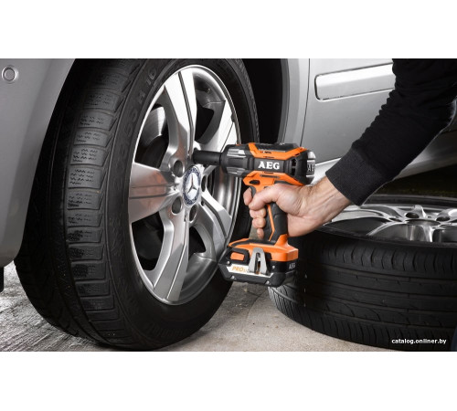 Гайковерт AEG Powertools BSS 18C 12ZBL LI-402C 4935459427 с 2-мя АКБ, 4.0 Ah