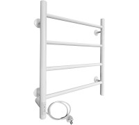 Полотенцесушитель Ростела Виктория 50x60/4 с диммером, белый левый