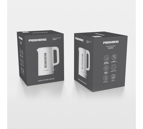 Электрический чайник Redmond Редмонд KG254 белый