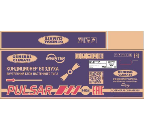 Сплит-система General Climate Pulsar GC-RE09HR/GU-RE09H