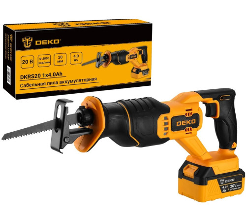 Сабельная пила Deko DKRS20 085-1126 с 1-им АКБ