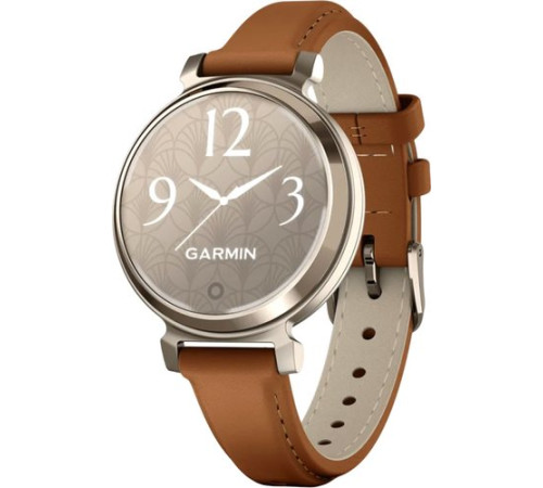 Умные часы Garmin Lily 2 Classic кремовое золото/коричневый