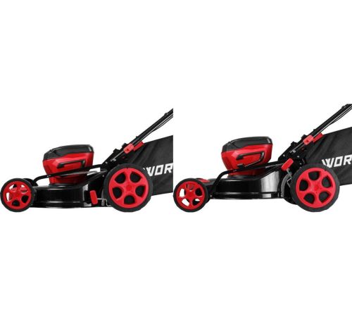 Газонокосилка Wortex CLM 4536 XLT Set 2334120 с 2-мя АКБ