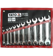 Набор ключей Yato YT-0380 10 предметов