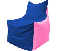 Кресло-мешок Flagman Фокс Ф2.1-120 синий/розовый