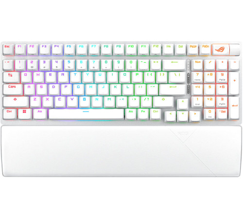 Клавиатура ASUS ROG Strix Scope II 96 Wireless Moonlight White NX Snow