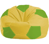 Кресло-мешок Flagman Мяч Стандарт М1.1-256 желтый/салатовый
