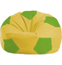 Кресло-мешок Flagman Мяч Стандарт М1.1-256 желтый/салатовый