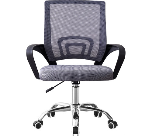 Кресло Mio Tesoro Виола 695 серый/черный