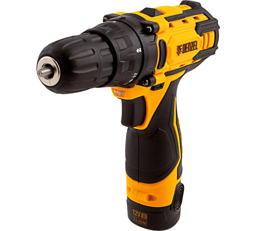 Дрель-шуруповерт Denzel CDL-12CB 26102 с АКБ