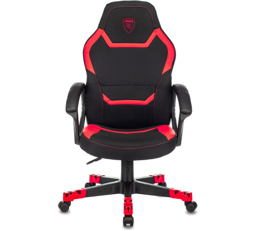 Кресло Zombie 10 черный/красный