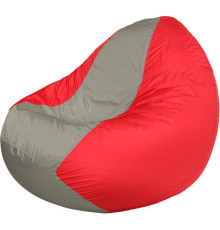 Кресло-мешок Flagman Classic К2.1-92 красный/серый