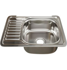 Кухонная мойка Mixline 535618 правая, полированная, 0.8 мм