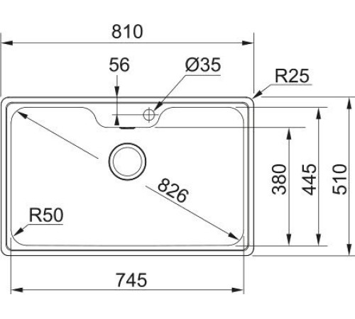Кухонная мойка Franke BCX 610-81 101.0689.879 стальной
