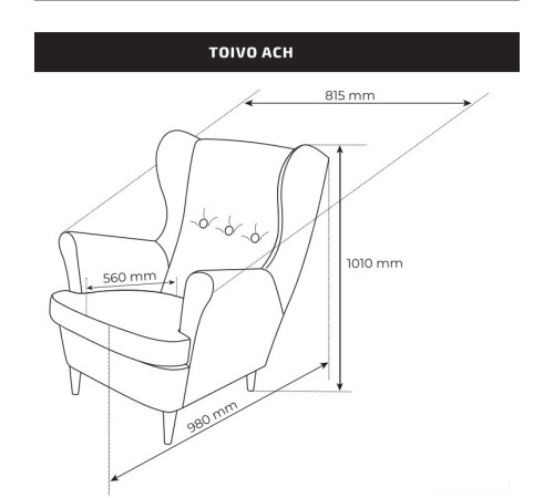 Интерьерное кресло Mio Tesoro Тойво yellow/orange