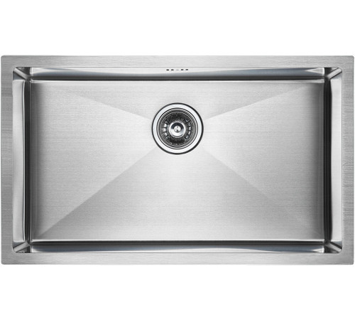 Кухонная мойка Paulmark Next 74 Uni PM217444-BS стальной/брашированная сталь