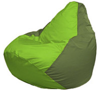 Кресло-мешок Flagman Груша Мега XXXL Г3.1-164 салатовый/оливковый
