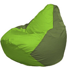 Кресло-мешок Flagman Груша Мега XXXL Г3.1-164 салатовый/оливковый