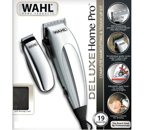 Машинка для стрижки волос Wahl 79305-1316 Deluxe Home Pro