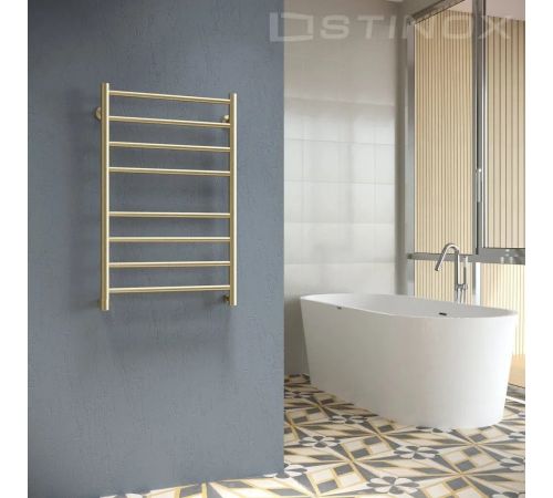 Полотенцесушитель Stinox Toscana 50x80 tos80ls латунь сатин