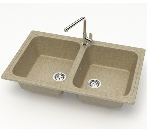 Кухонная мойка MARRBAXX Карельский камень модель 20/Q5 F020Q005 песочный