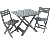 Набор садовой мебели Ipae Progarden Camping SET018AN антрацит