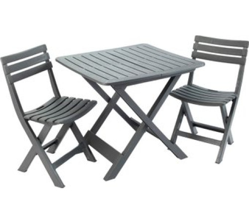 Набор садовой мебели Ipae Progarden Camping SET018AN антрацит