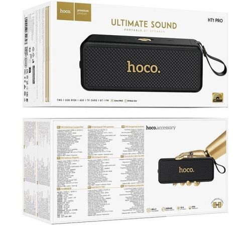 Беспроводная колонка Hoco HT1 Pro черный