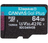 Карта памяти Kingston Canvas Go! Plus microSDXC 64GB SDCG4/64GB
