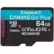 Карта памяти Kingston Canvas Go! microSDXC 64GB SDCG4/64GB